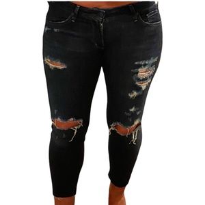 size 32 Citizens of Humanity by Jerome Dahan ultra distressed jeans 25”Length